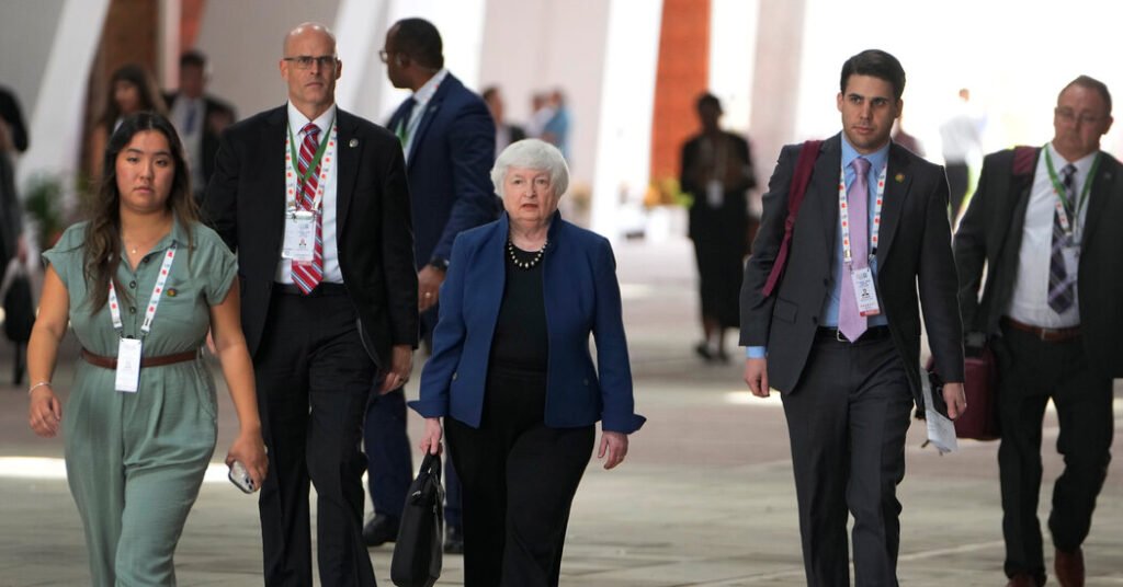 Yellen Urges Wealthy Nations to Quicken Debt Relief Efforts